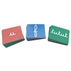 Image sur Les lettres rugueuses Montessori- Minuscules cursives